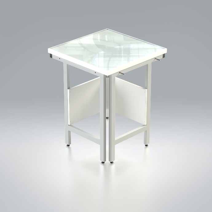 Speedlab furniture-TEMPERED GLASS WET TABLE